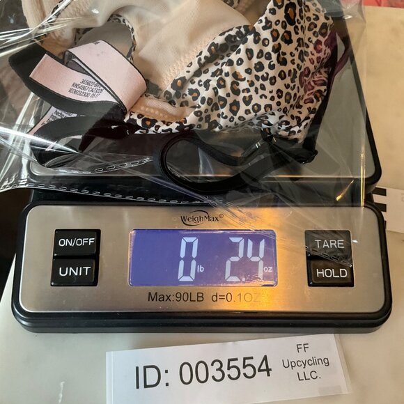 Victorias Secret Sz 32D Bra Leopard Print Plunge Push-Up - Picture 8 of 8